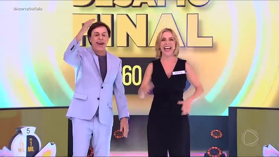 Keila Jimenez é a grande campeã do Acerte ou Caia! deste domingo (20)