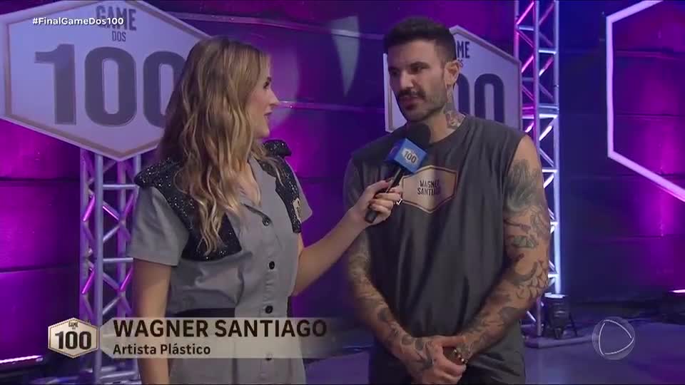 'Estou satisfeito com a minha trajetória', declara Wagner Santiago após eliminação no Game dos 100