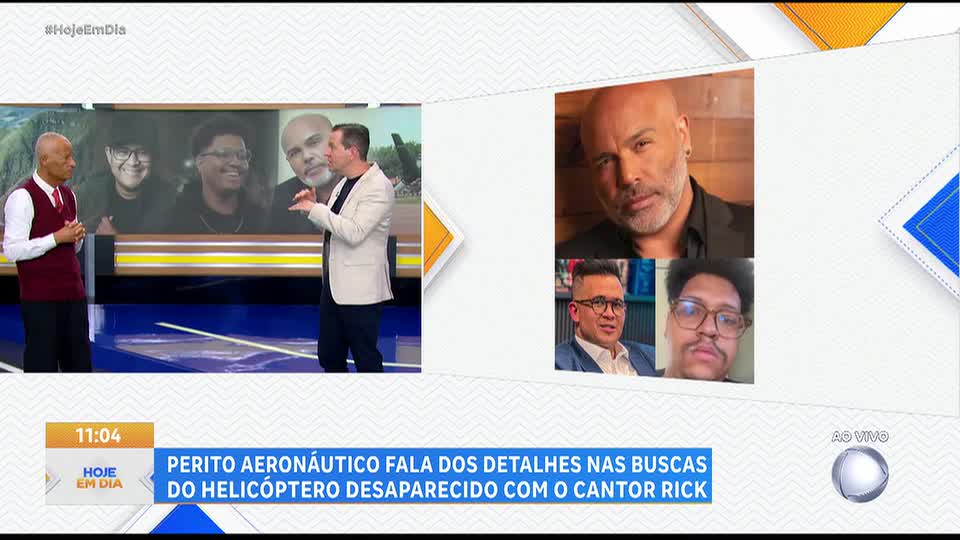 Perito explica desafios nas buscas por helicóptero que transportava cantor Rick