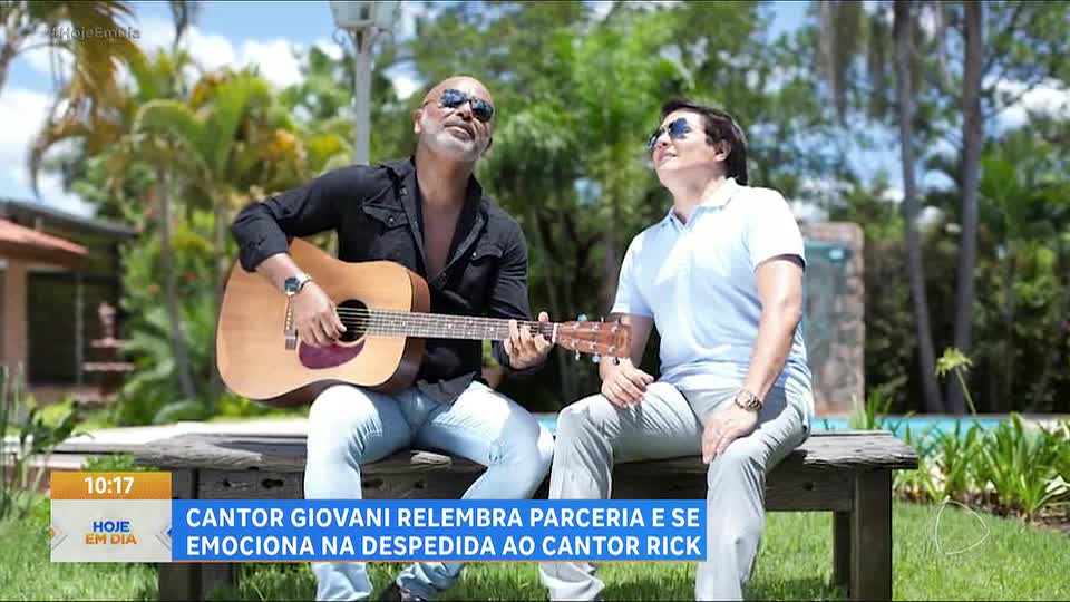 Giovani, Sérgio Reis e Eduardo Costa lamentam morte do cantor Rick