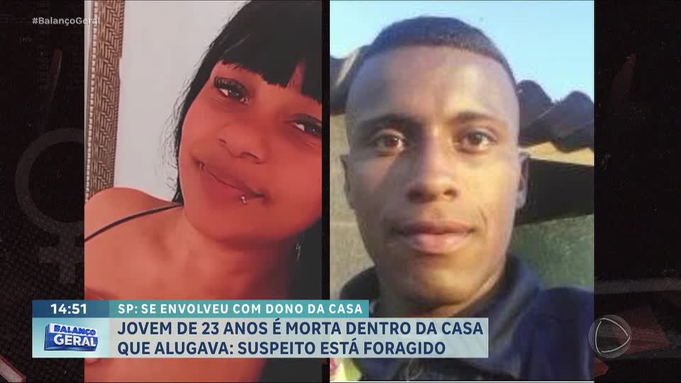 Balanço Pede Basta: Jovem é encontrada morta dentro de casa e companheiro é procurado