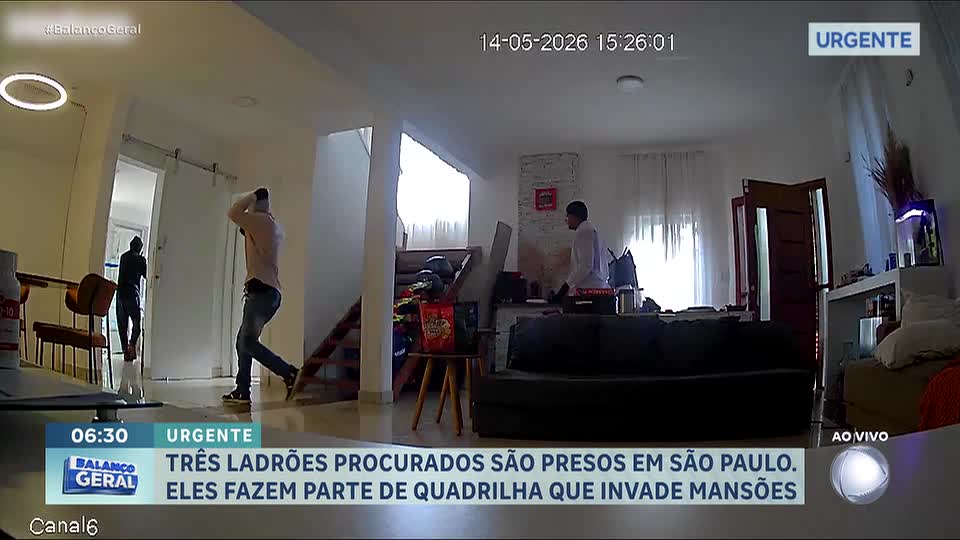 Polícia prende quadrilha especializada em roubos a residências de luxo em São Paulo