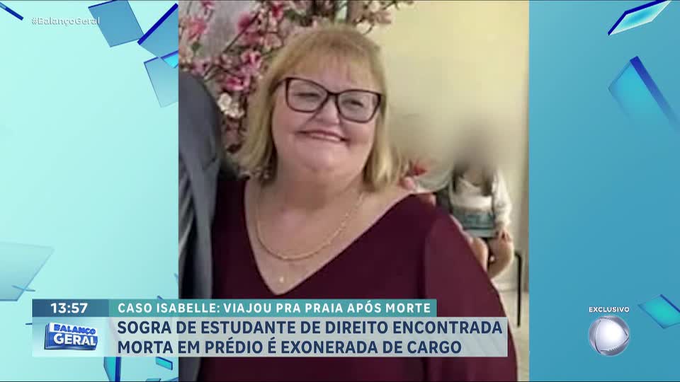 Sogra de Isabelle Caracristi é exonerada de cargo público no Ceará