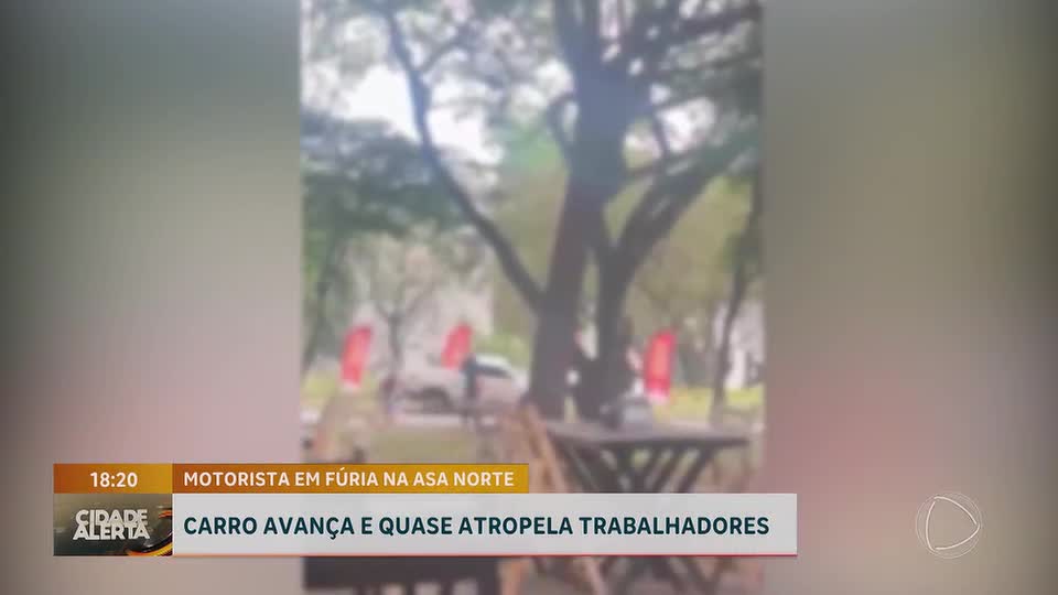 Servidor da Câmara invade canteiro, destrói material de campanha e quase atropela trabalhadores