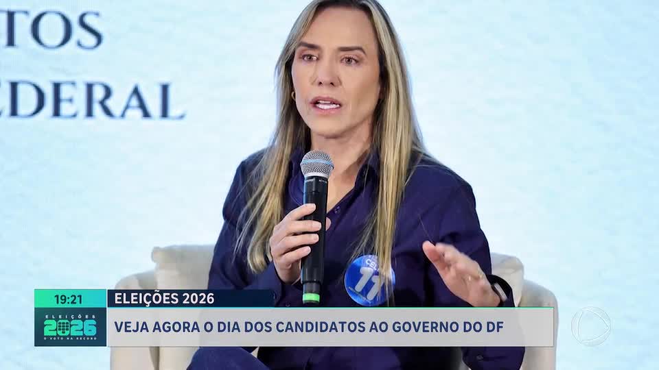 Veja agenda de campanha dos candidatos ao governo do DF nesta quarta-feira