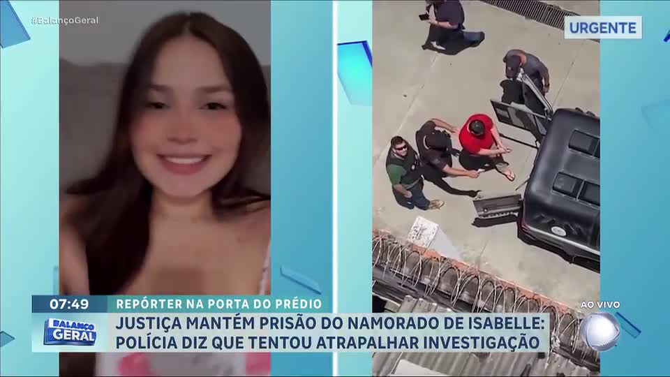 Caso Isabelle: Justiça mantém prisão de João Munhoz Neto, namorado da jovem