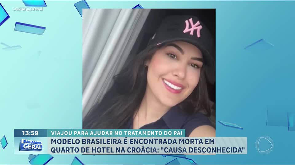 Modelo brasileira é encontrada morta em quarto de hotel na Croácia