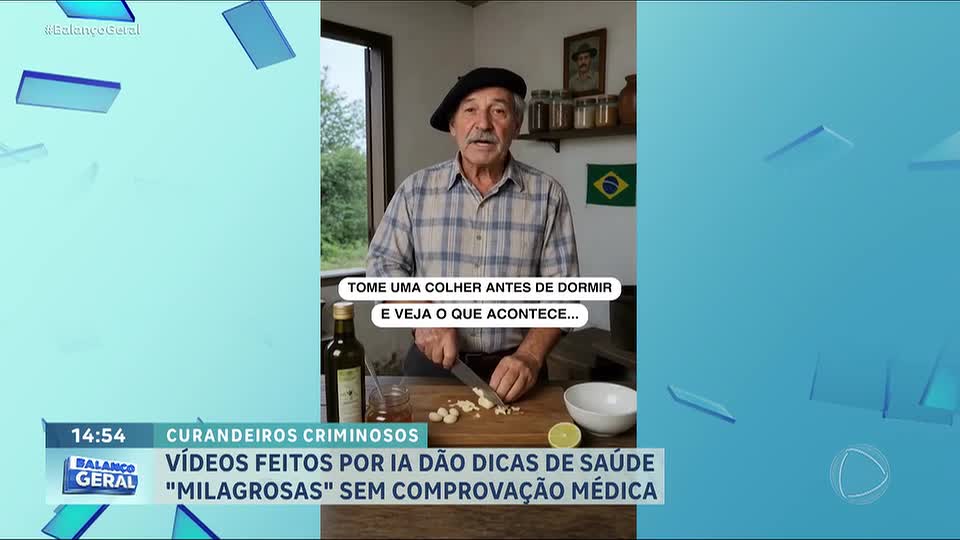 Vídeos gerados por inteligência artificial apresentam riscos por trás de promessas milagrosas