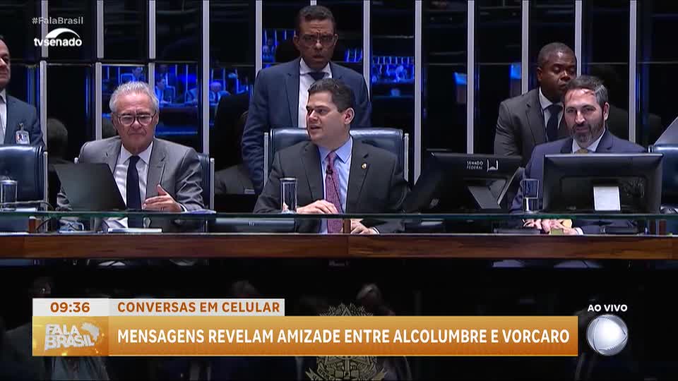 Conversas extraídas do celular de Daniel Vorcaro indicam relação próxima com Davi Alcolumbre