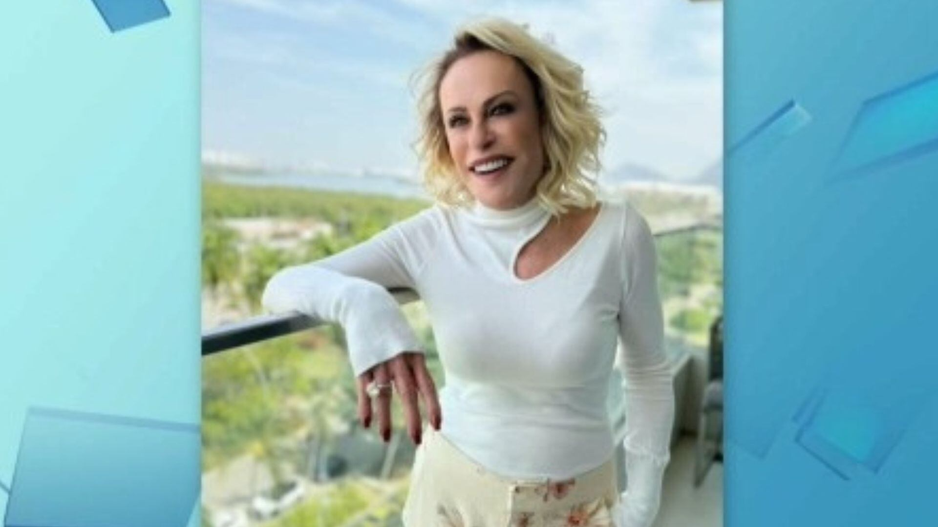 Neto de Ana Maria Braga vai parar no hospital após engolir um apito