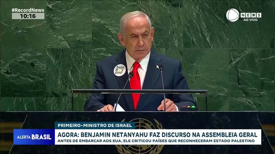 Benjamin Netanyahu diz que batalha travada contra o terrorismo é um problema global