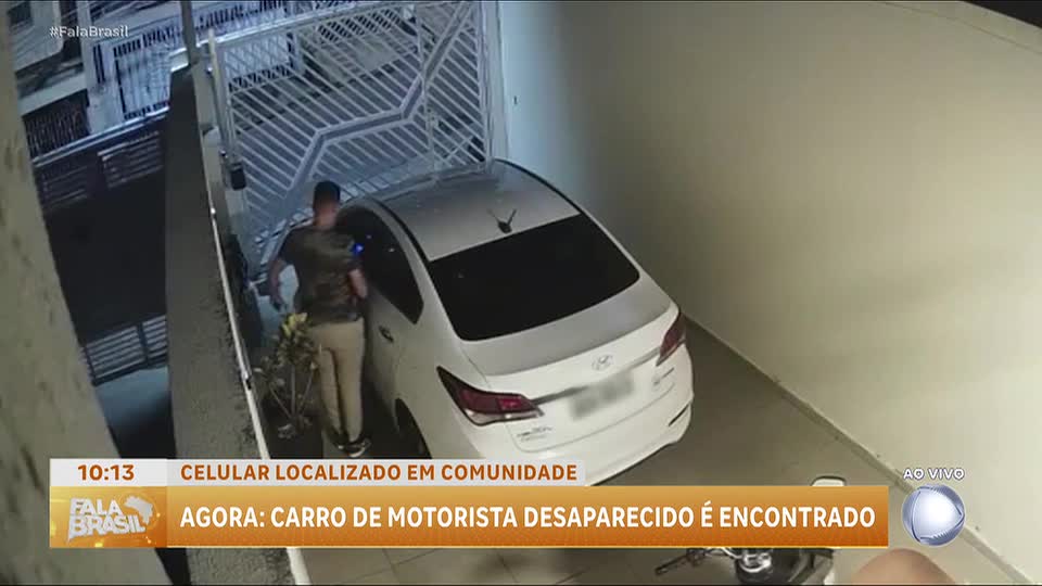 Carro de motorista de aplicativo desaparecido é encontrado com corpo no porta-malas em SP