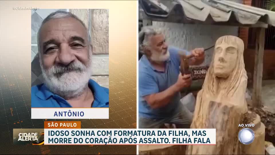 Idoso é assaltado durante entrega em SP e morre sem realizar sonho de ver a filha se formar