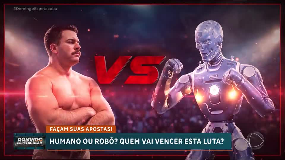 Influenciador enfrenta robô humanoide em primeiro combate oficial entre homem e máquina nos EUA