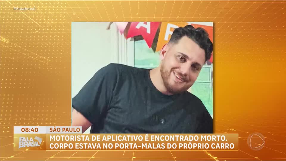 Motorista de aplicativo é encontrado morto dentro do porta-malas do próprio carro em SP
