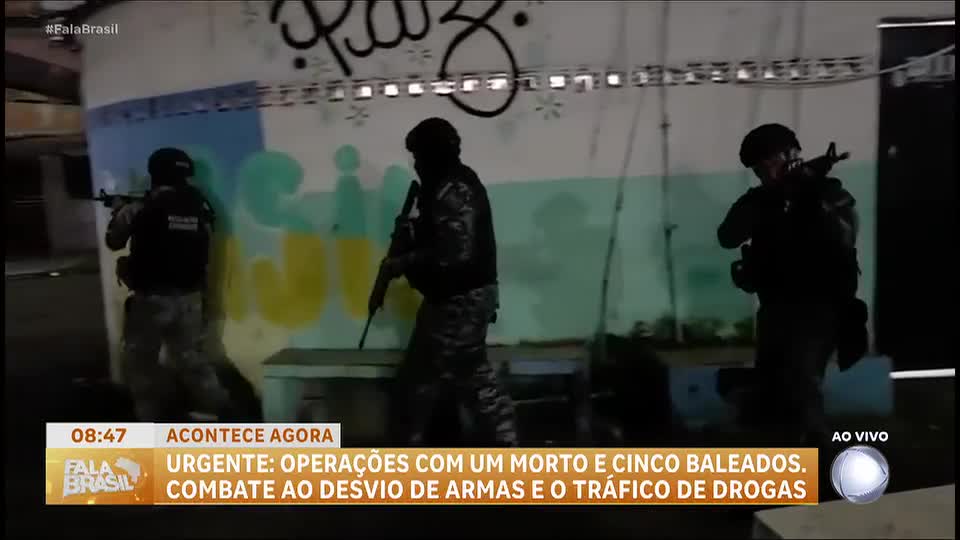 Operações policiais combatem tráfico e desvio de armas no Rio nesta segunda (28)