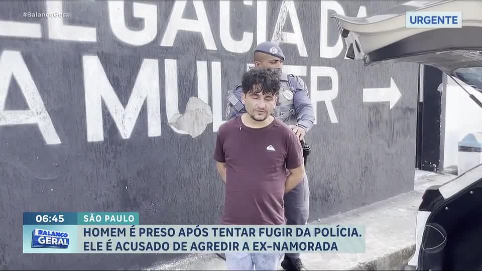 Homem é preso sob acusação de agredir ex-namorada e destruir móveis da casa dela na zona norte de SP