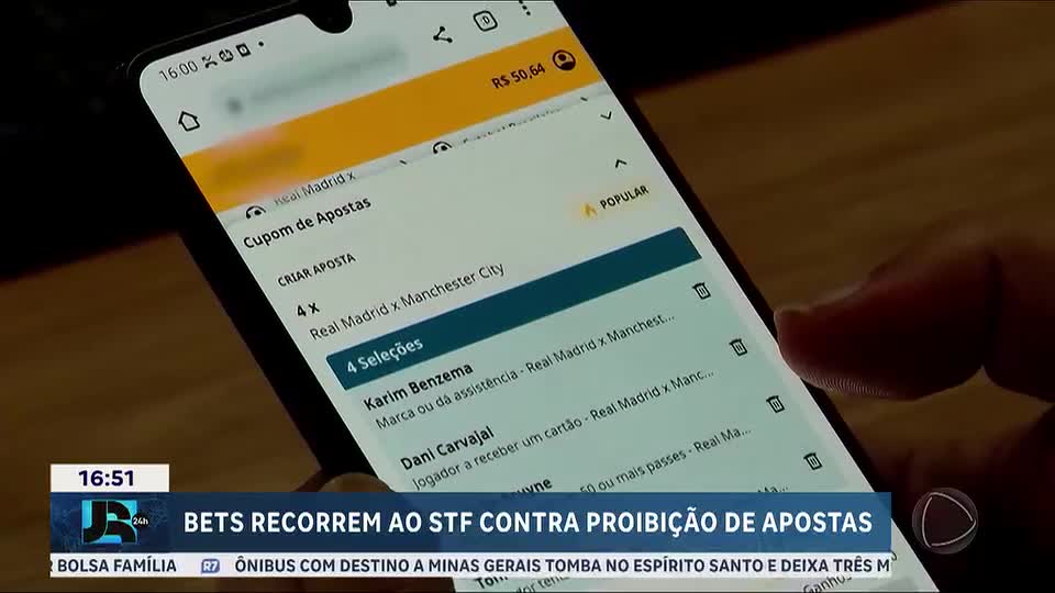 Associações de apostas recorrem ao STF contra medida provisória que proibiu as bets no país