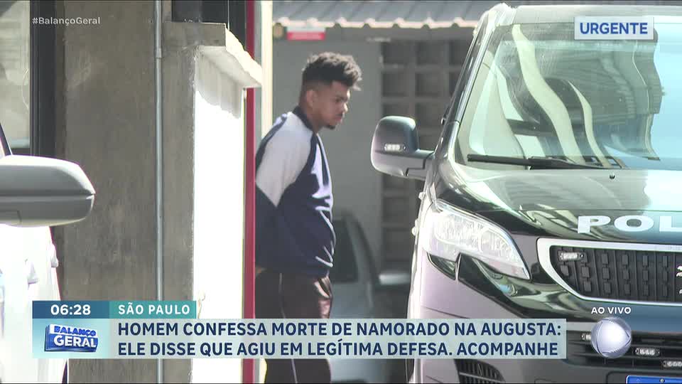 Homem confessa assassinato do namorado e é preso no centro de São Paulo