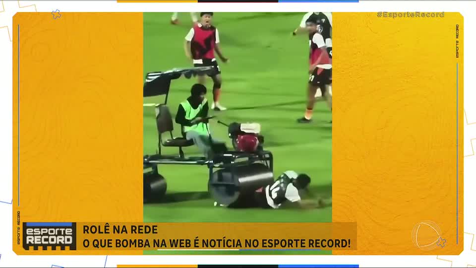 Rolê na Rede: Esse carrinho tá diferente! Jogador do futebol tailandês é atingido dentro de campo