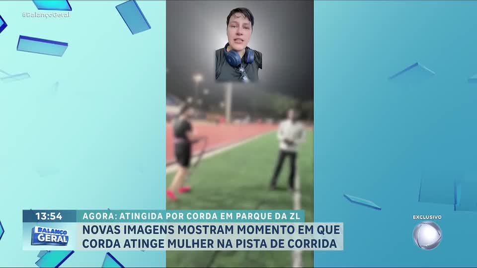 Câmeras de segurança comprovam agressão a corredora em parque na zona leste de São Paulo