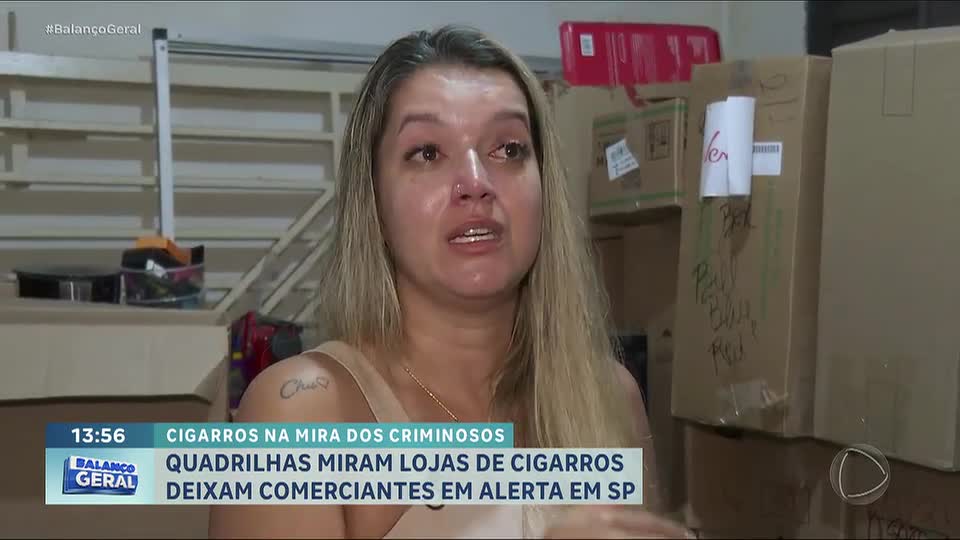 Lojas e cargas de cigarro viram alvos de criminosos em Atibaia (SP)