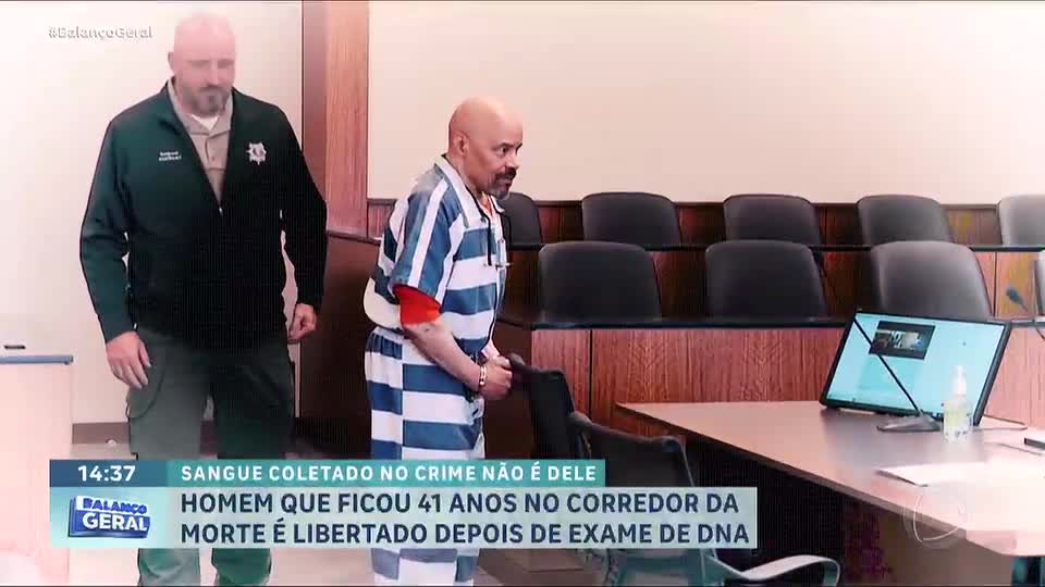 Homem de 71 anos deixa corredor da morte após DNA contestar condenação por homicídio