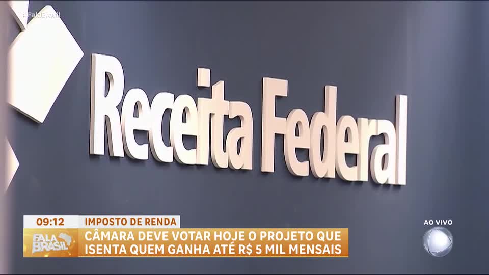 Câmara vota ampliação da isenção do Imposto de Renda para ganhos de até R$ 5 mil