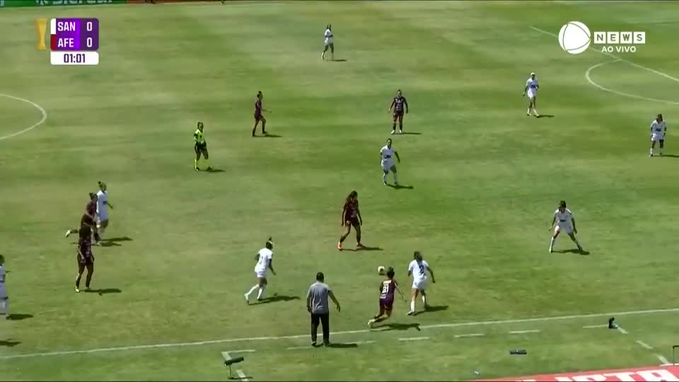 Assista à íntegra de Santos 1 X 2 Ferroviária pela décima rodada do Paulistão Feminino