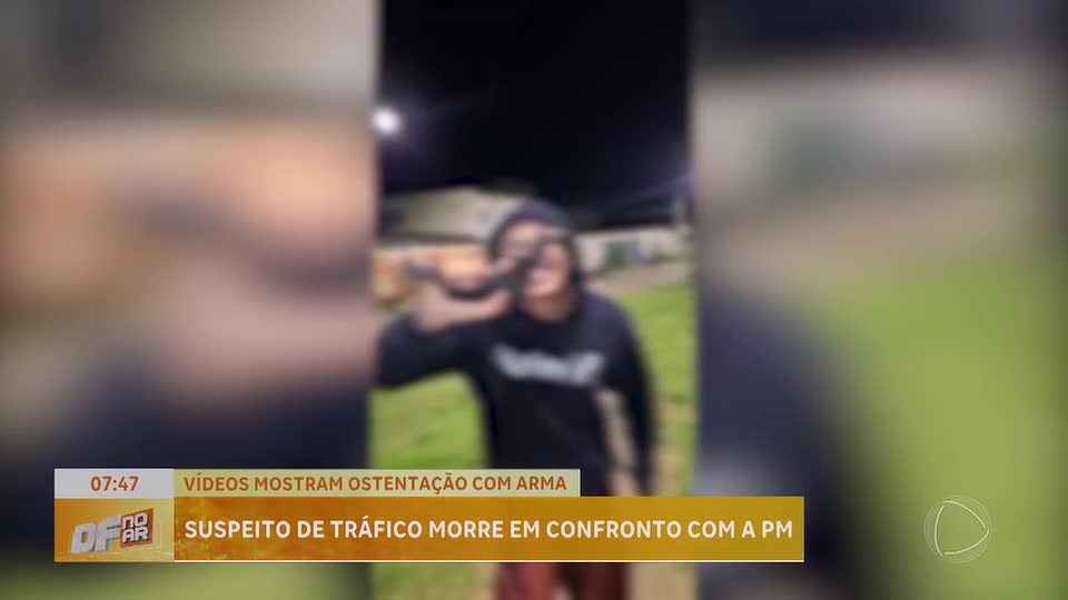 Suspeito morre após confronto com a polícia em Águas Lindas de Goiás