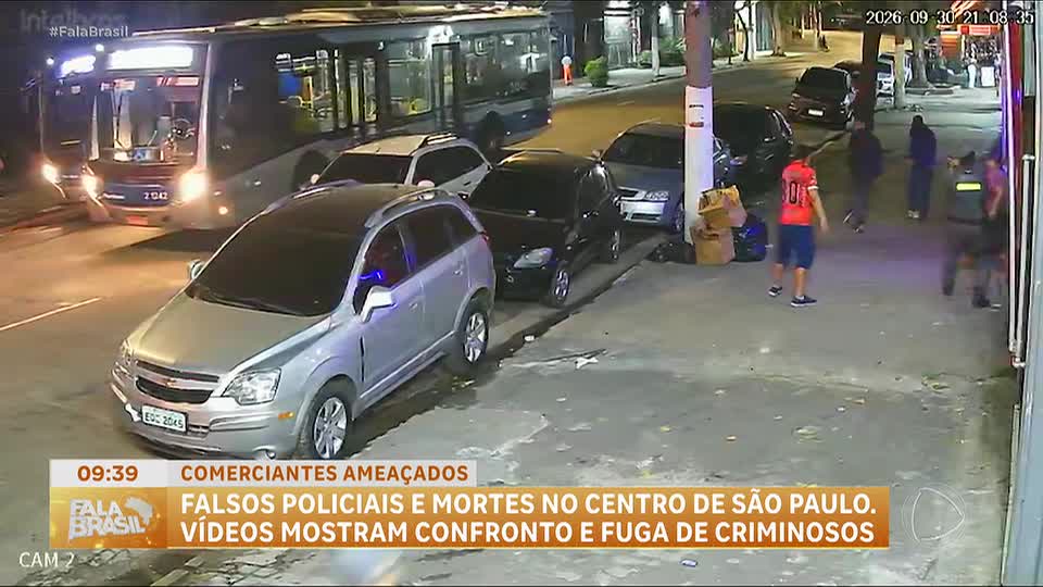 Falsos policiais causam duas mortes em tentativa de extorsão em São Paulo