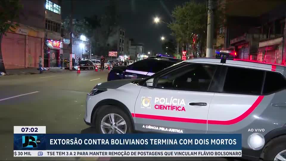 Tentativa de extorsão contra bolivianos termina com dois mortos em São Paulo