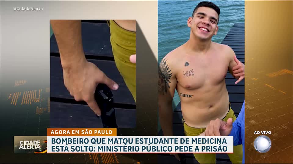 SP: estudante de medicina é morto com cinco tiros por bombeiro durante briga de trânsito