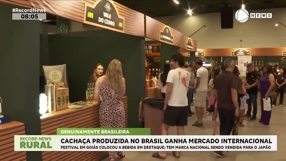 Cachaça produzida no Brasil ganha mercado internacional