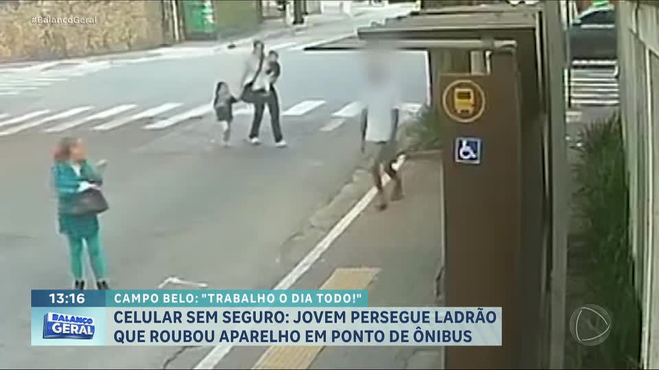 Mulher recupera celular roubado com ajuda de populares em SP