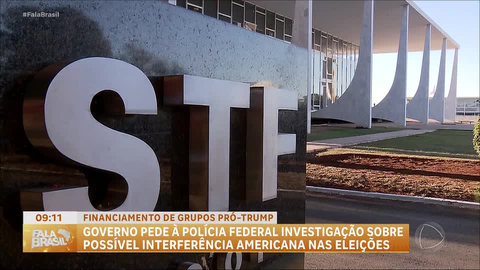 Brasil pede investigação sobre financiamento americano a grupos que questionam STF