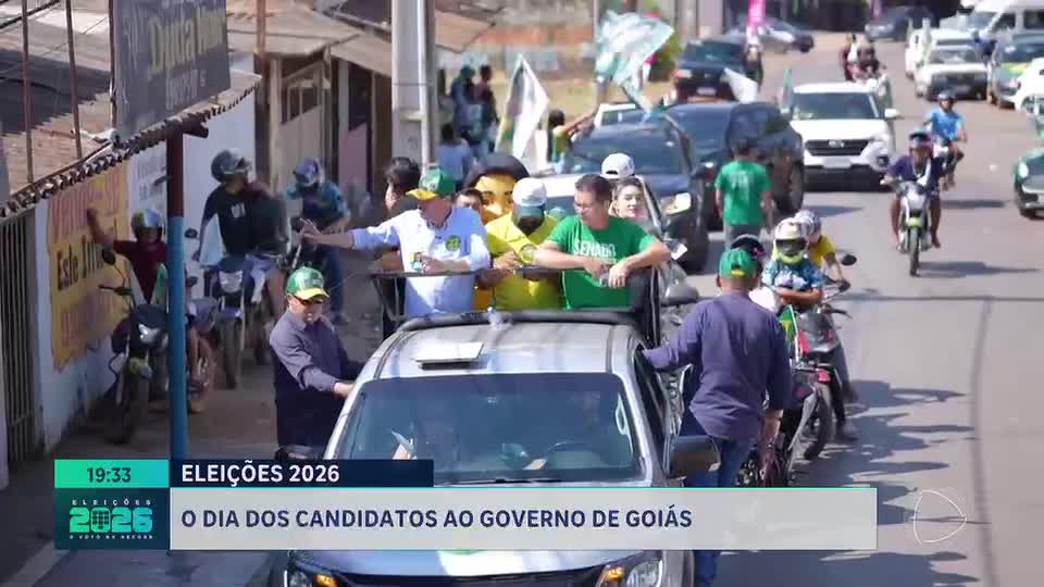 Eleições 2026: veja como foi a sexta-feira de campanha dos candidatos ao Governo de Goiás