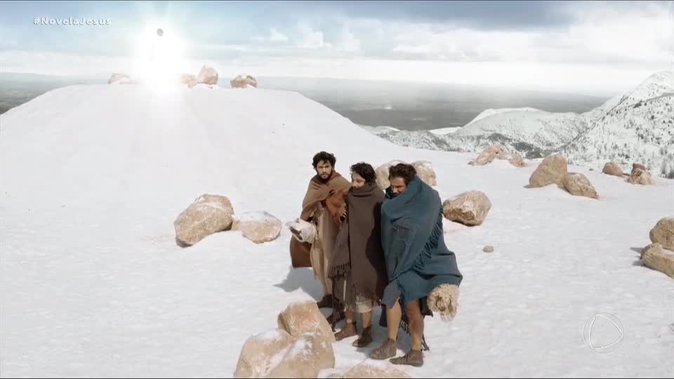 Messias e apóstolos chegam ao topo do Monte Hermom | Jesus