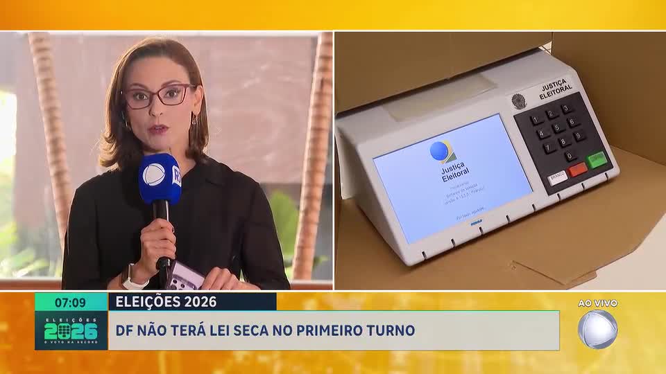 Distrito Federal não terá lei seca no primeiro turno das eleições