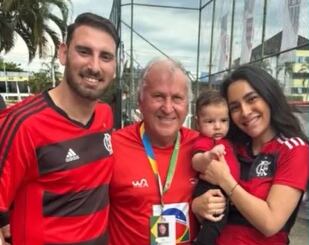 Arthur Arrascaeta: Casal de rubro-negros homenageia ídolos do Flamengo no nome do filho
