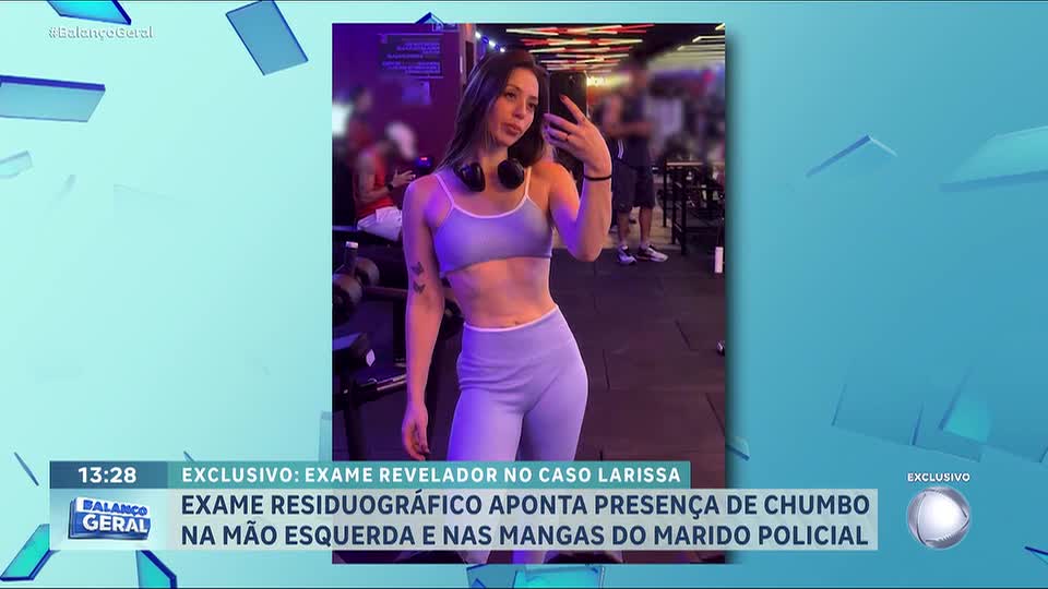 Caso Larissa Morata: Laudo revela chumbo nas mãos do casal