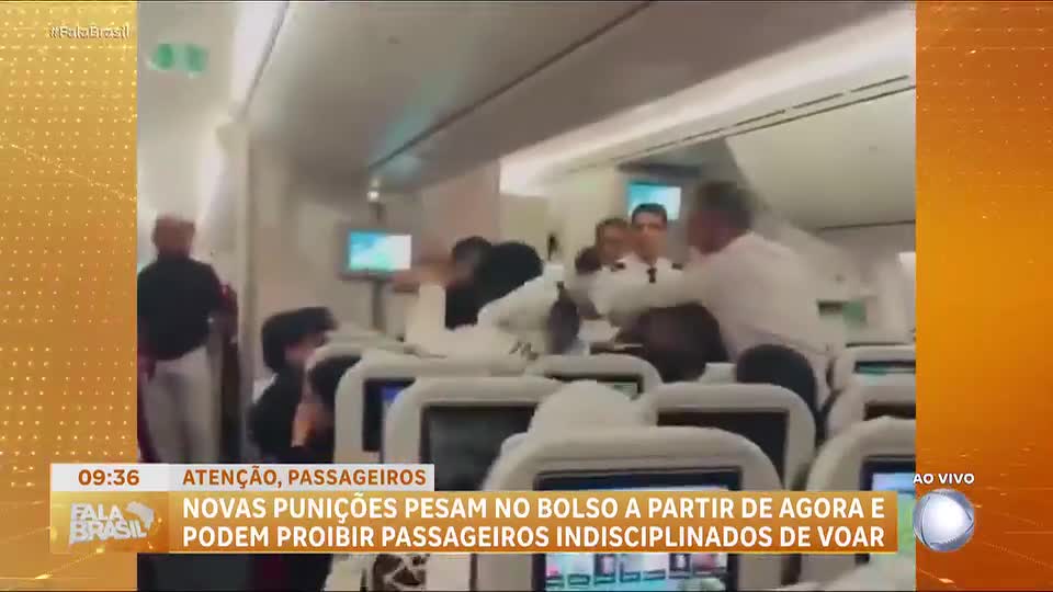 Anac endurece regras para passageiros indisciplinados no Brasil