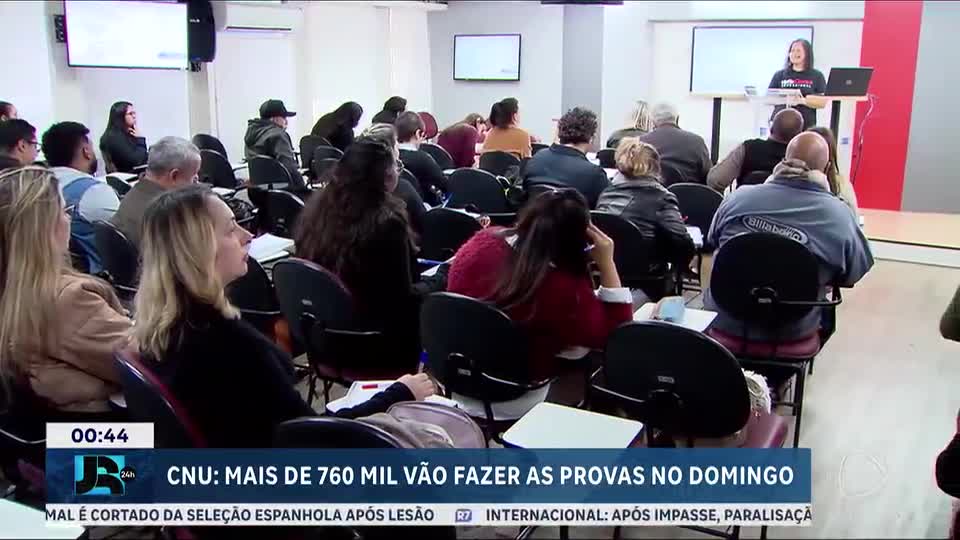 Com 760 mil candidatos, segunda edição do CNU, o 'Enem dos concursos', acontece neste domingo (5)