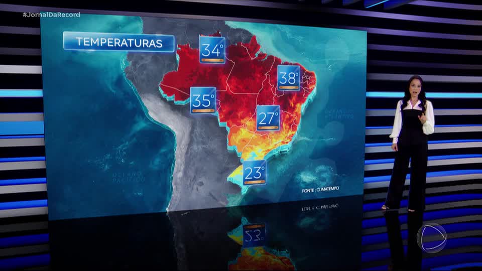 Confira a previsão do tempo para este domingo (4) de eleições em todo o país