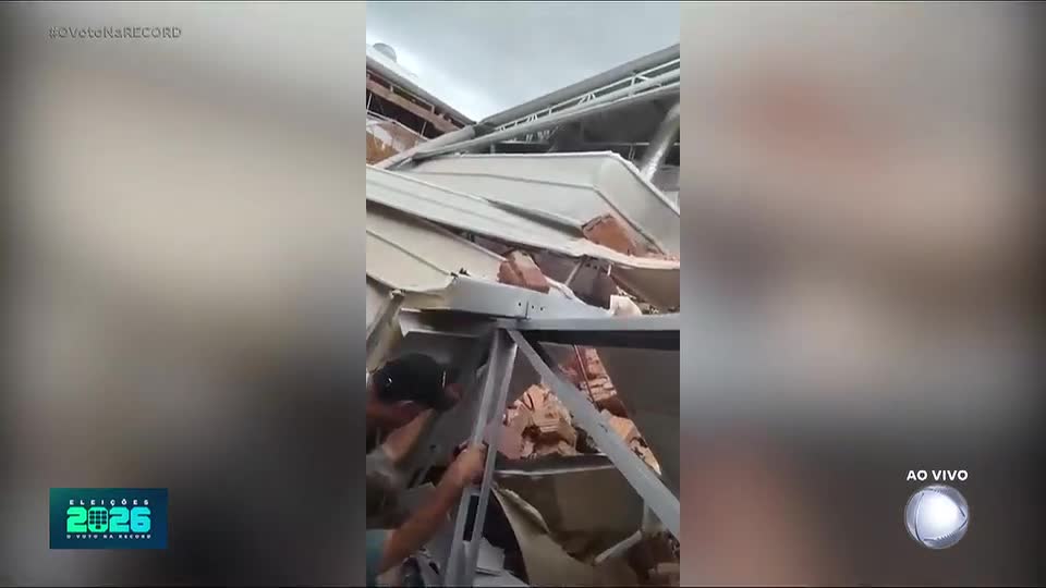 Chuva forte e ventania marcam domingo de eleições em SP