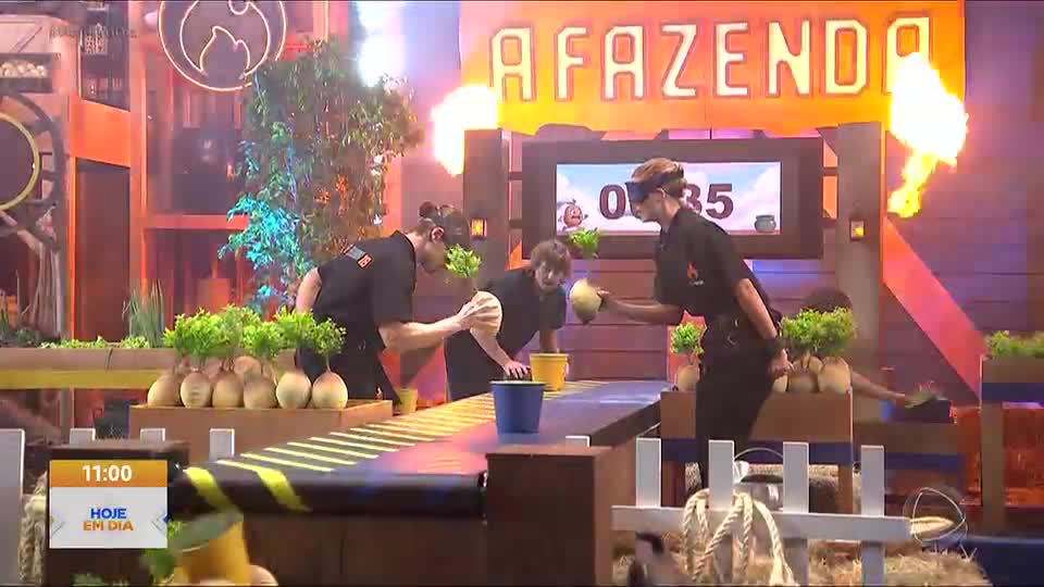 A Fazenda 18: Eduarda vence a Prova de Fogo e é a nova dona do Lampião do Poder