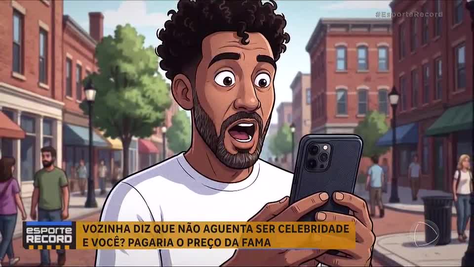 Vozinha paga 'o preço da fama' e não aguenta ser celebridade; a história de craques midiáticos