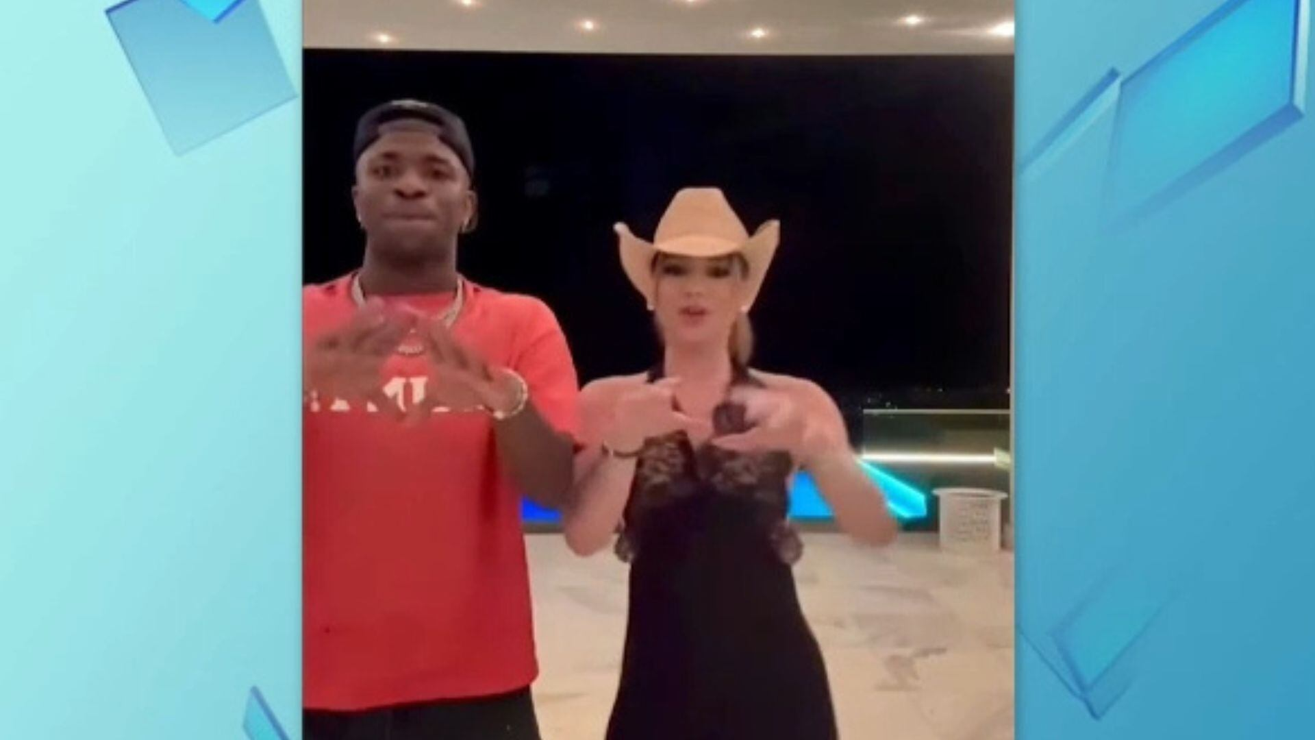 Assumiram? Vini Jr. se rende e grava vídeo de ‘dancinha’ com Virginia Fonseca
