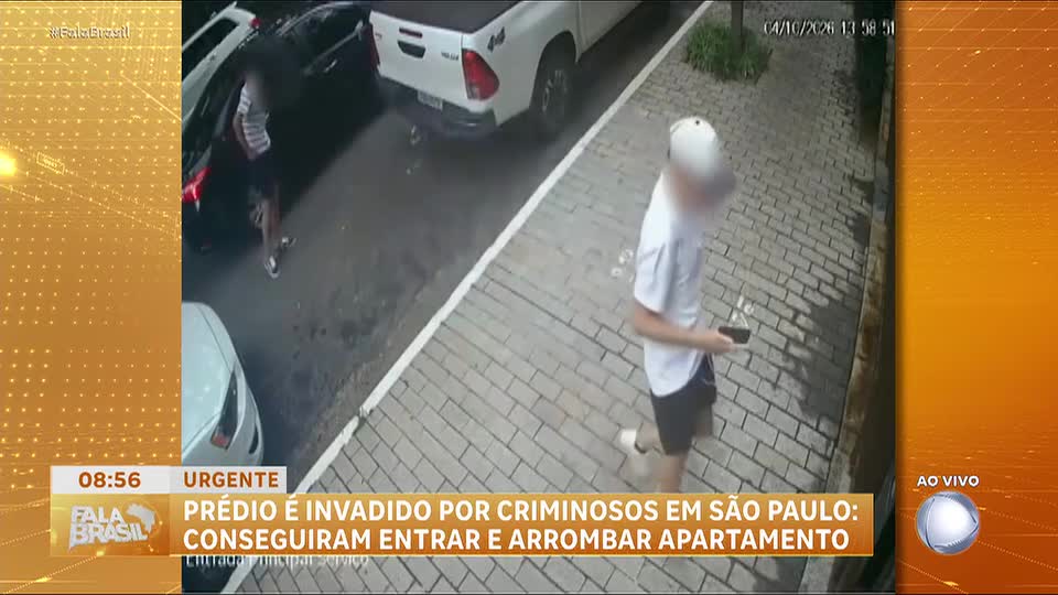 Criminosos invadem prédio com portaria eletrônica em São Paulo e furtam apartamento