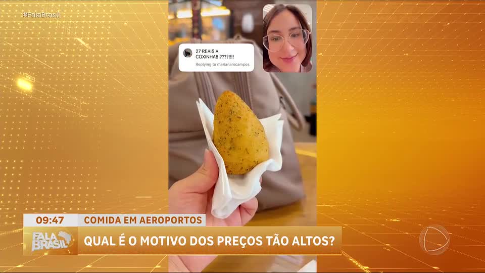 Comida em aeroportos: especialistas explicam por que os preços dos alimentos são tão altos